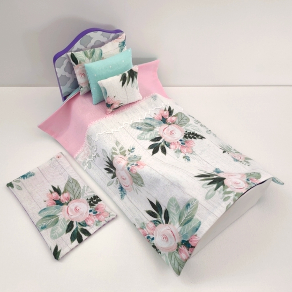 12 Inch Fashion Doll Bedding Set